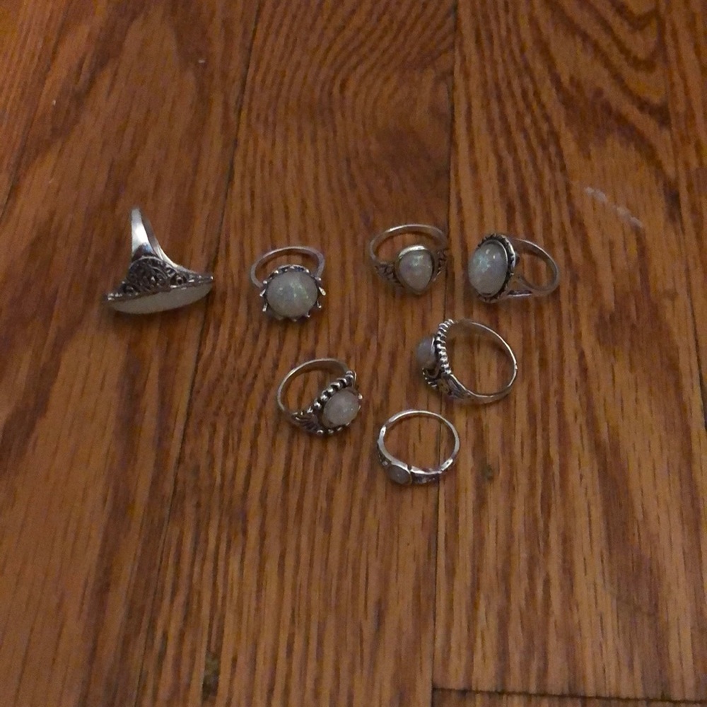 Seven Silver Boho Chunky rings. BRAND NEW